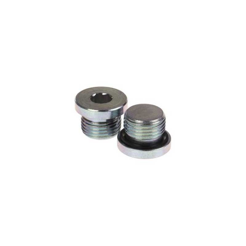 Bouchon hydraulique hexagonal creux à joint captif mâle 4BN BSP