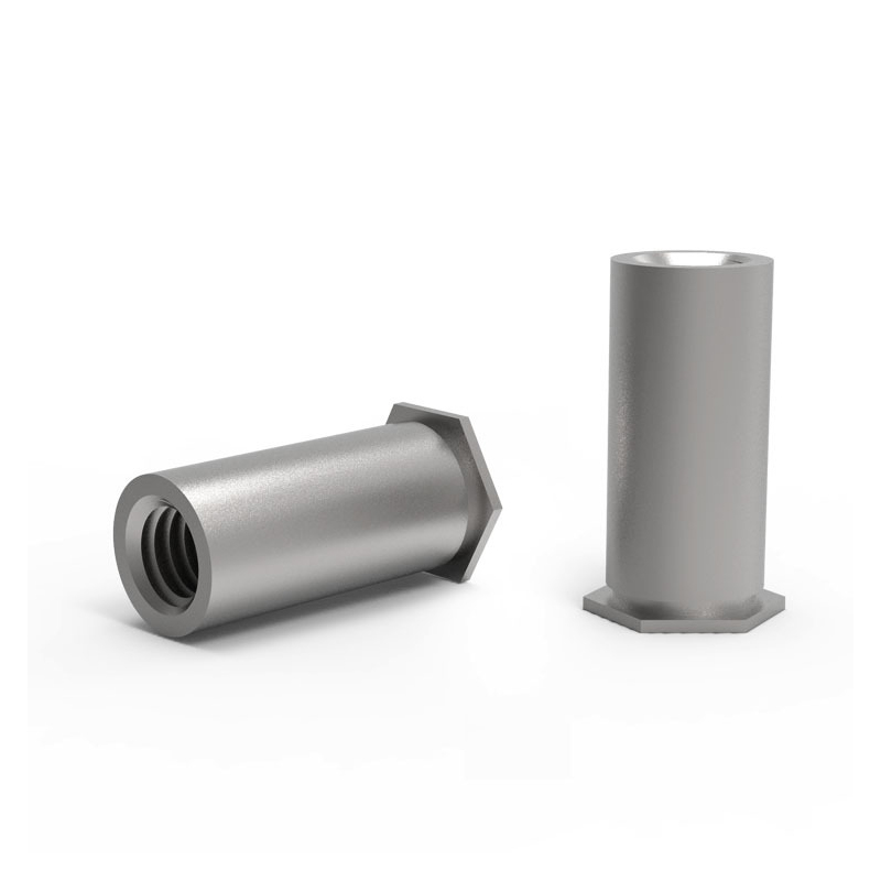 Trou plate de trou plate hexagone riveted noix