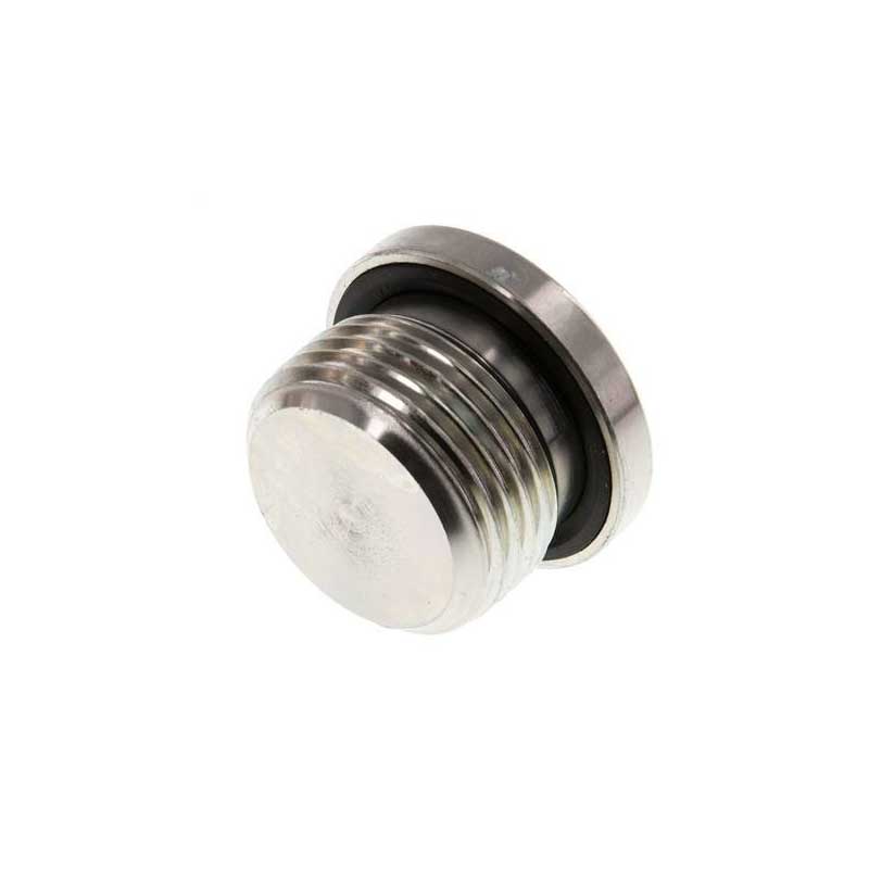 Bouchon hydraulique hexagonal creux à joint captif mâle BSP