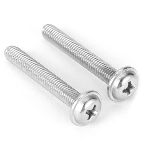 Vis de tête de casserole encastrées avec de type collier H