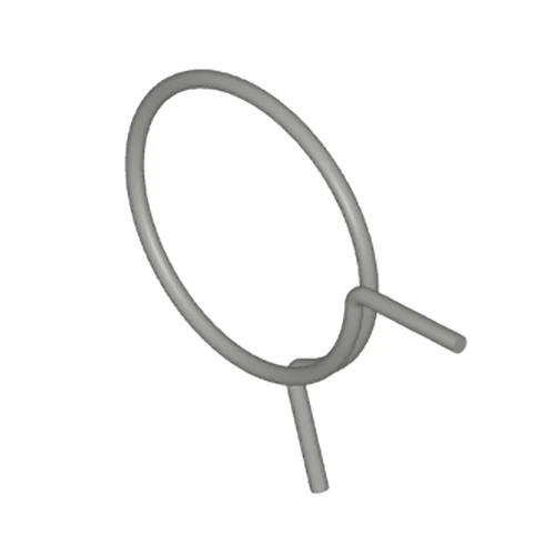 Type de fil en acier à cerceau élastique