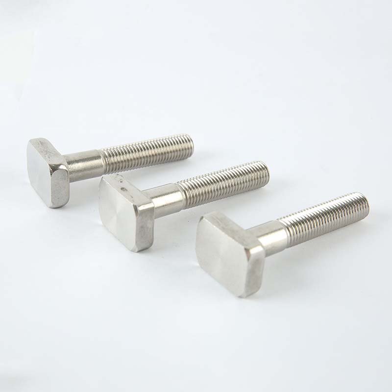 Boulon de tête carrée finie