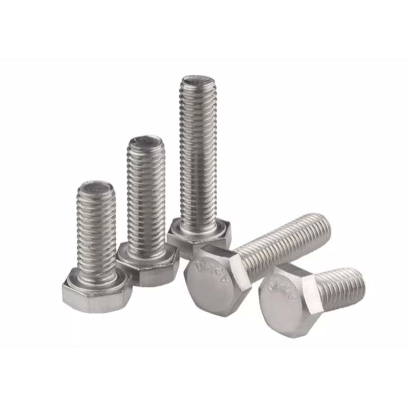 Boulon de tête hexagonale à fil complet