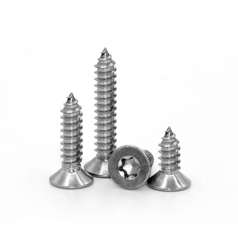 Vis taraudeuses à tête plate Torx robustes