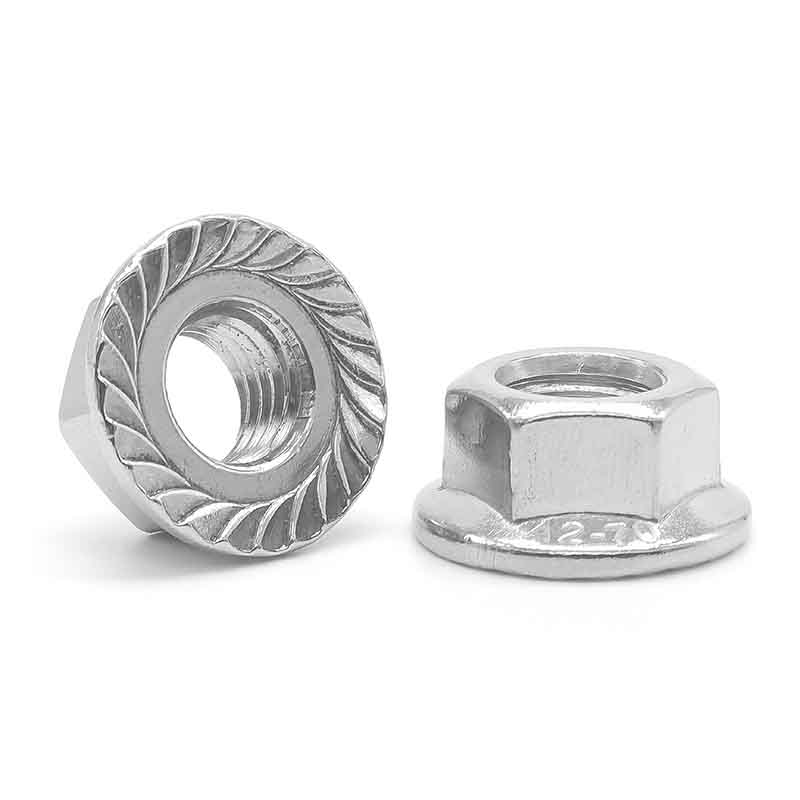 Écrous à bride hexagonale pour bâtiments industriels