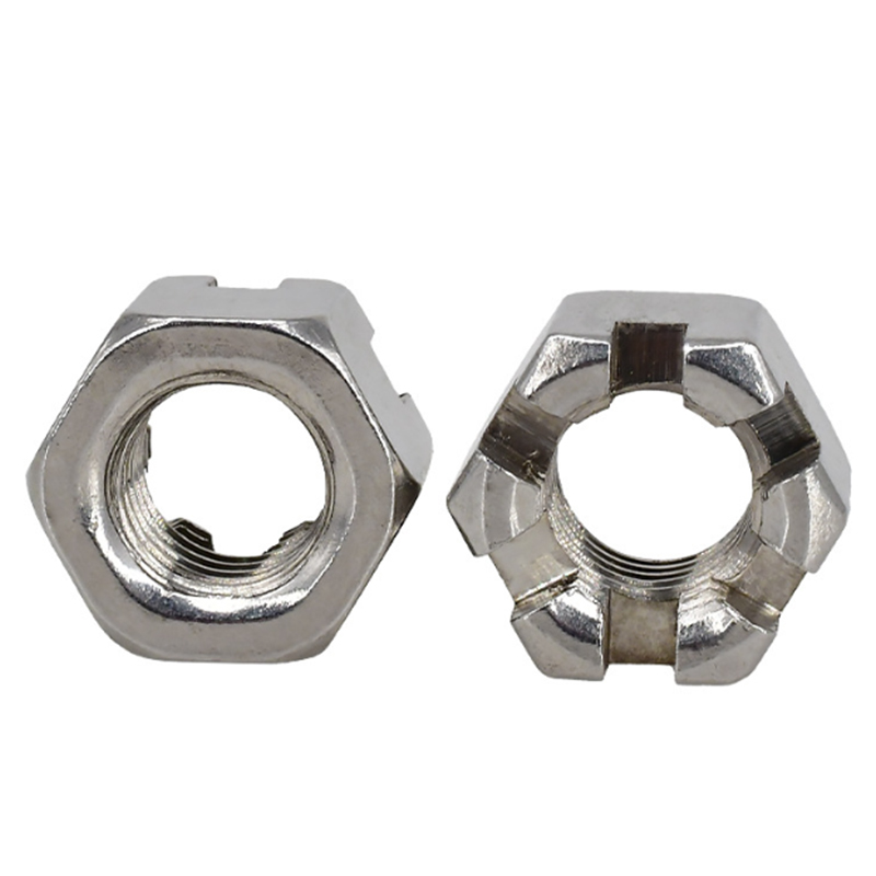 Hexagon à fentes et aux noix de château 2