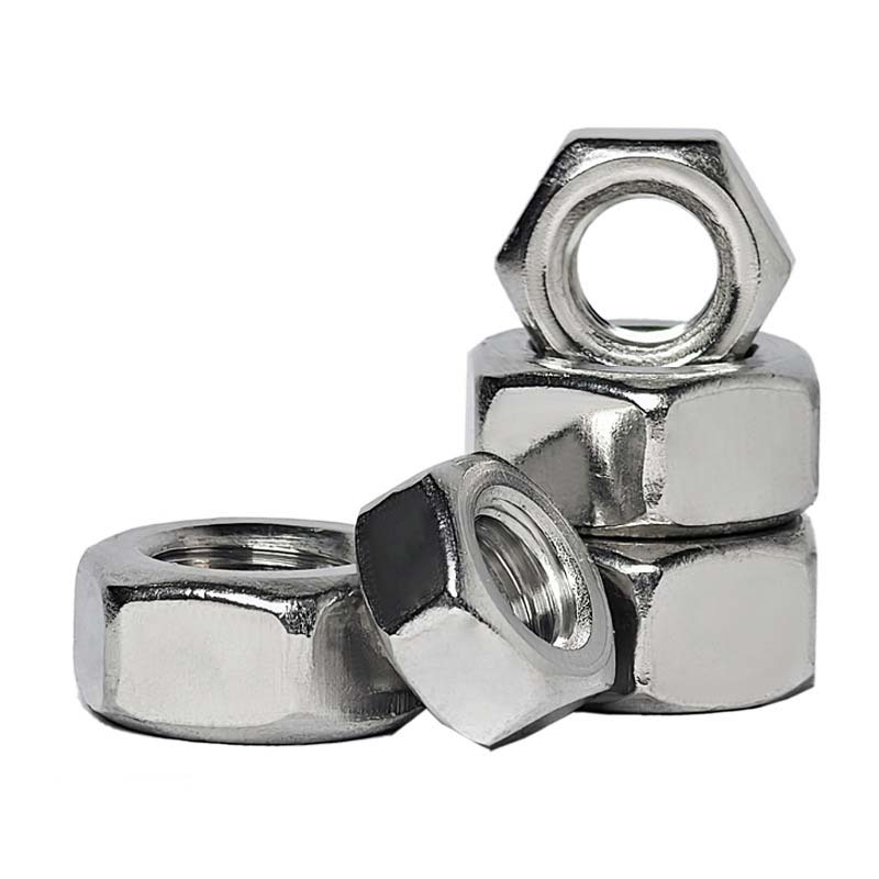 Écrous hexagonaux galvanisés à chaud