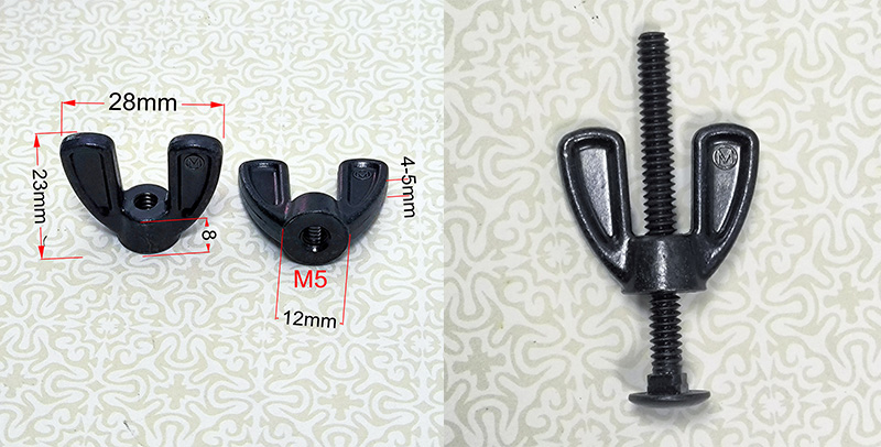 wing nuts die cast wing