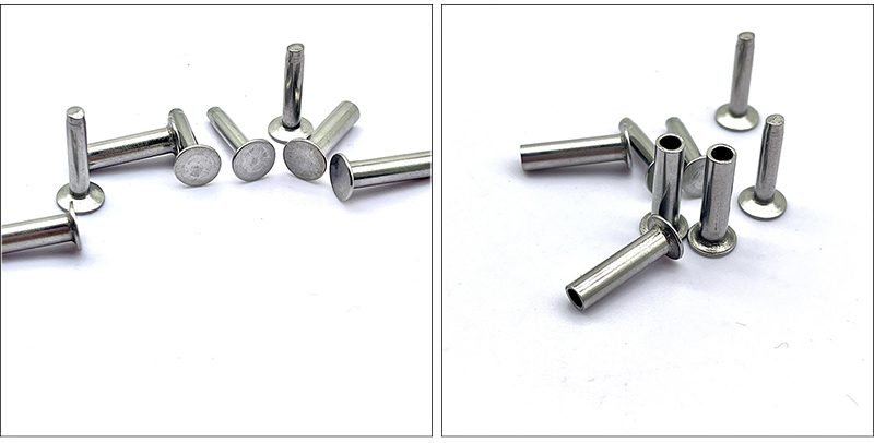 Flat Head Insert Semi Hollow Rivet