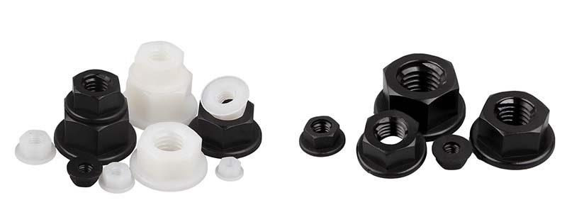 hexagonal shoulder nut with height 1.5d