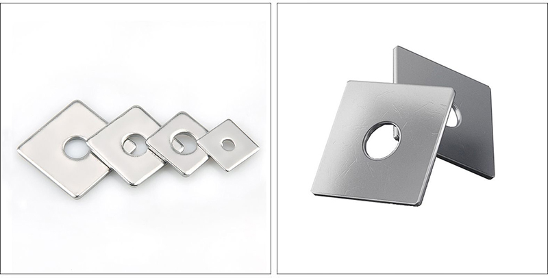 Carbon Steel Plated Galvanized Square Washers Carbon Steel Plated Galvanized Square Washers