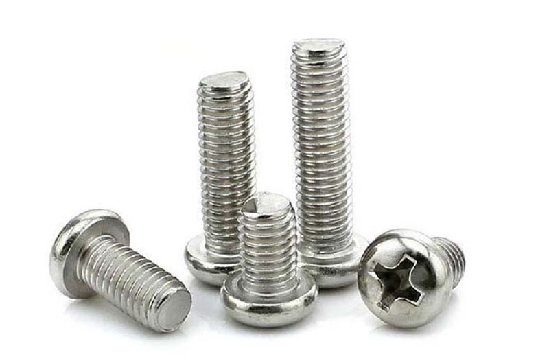 Cross recessed pan head screws with collar Cross recessed pan head screws with collar