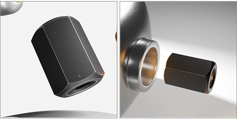 Inch Hexagon Thick Nuts