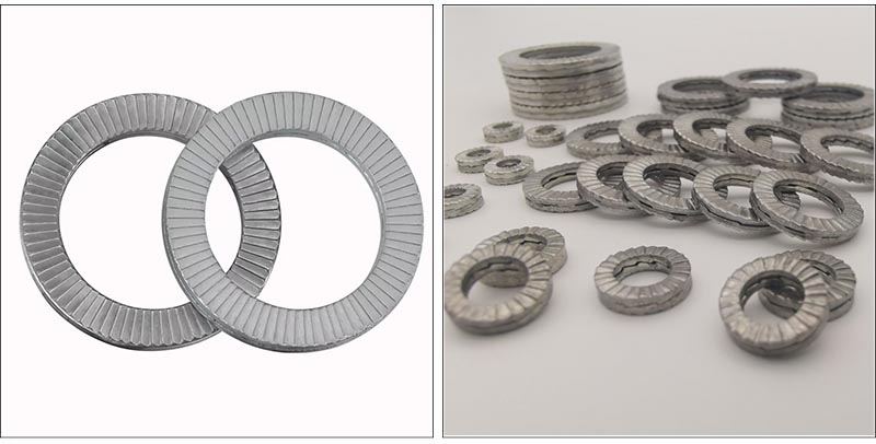 Double Layer Self Locking Washer