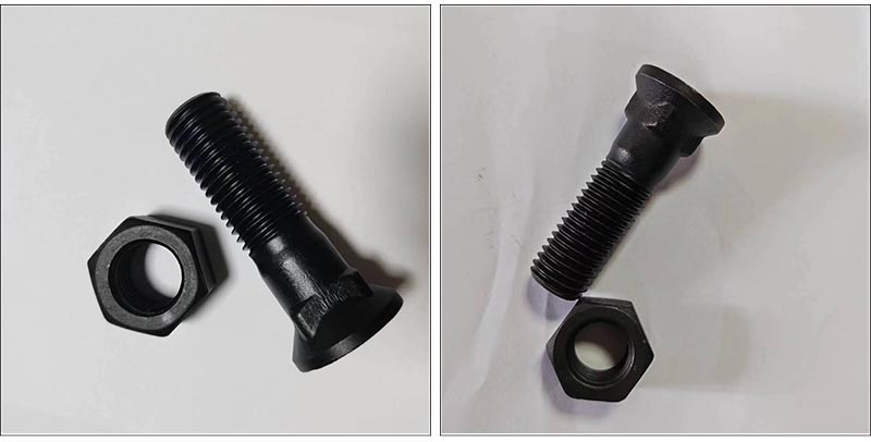 Flat countersunk low square neck bolt