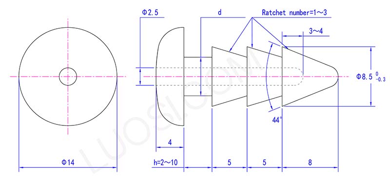 pine tree clip parameter