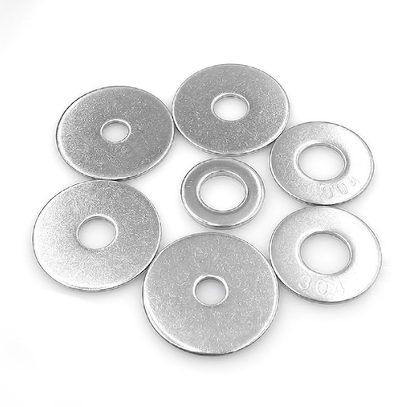 Grande rondelle plate de diamètre extérieur