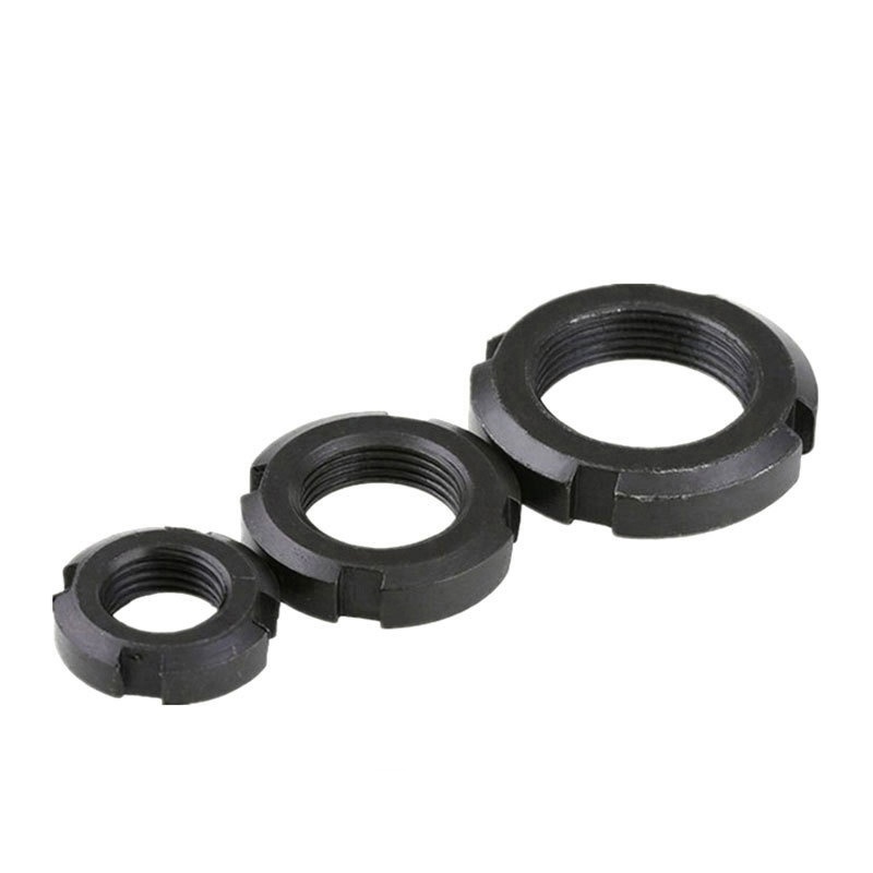 Écrou rond de verrouillage à fente pour mission critique