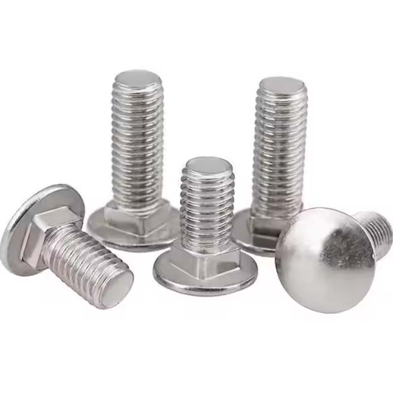 Boulon de tête rond finition unie