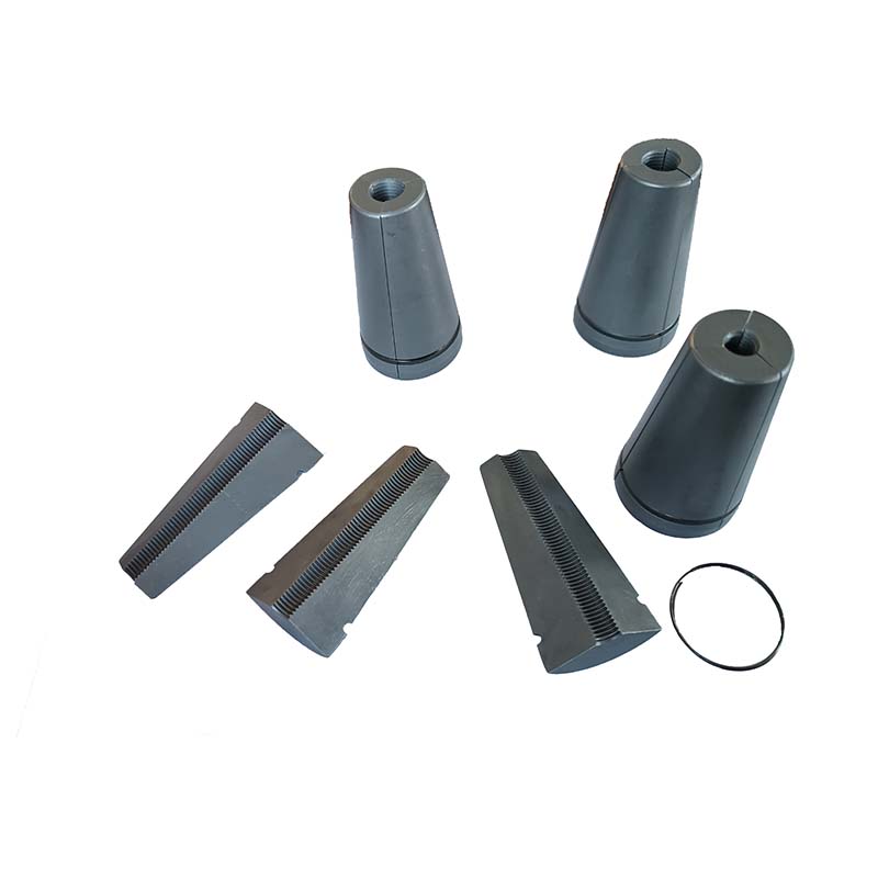 Pince d'ancrage à cale précontrainte