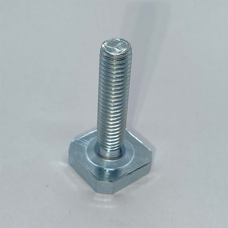 Boulon de tête carrée rugueuse