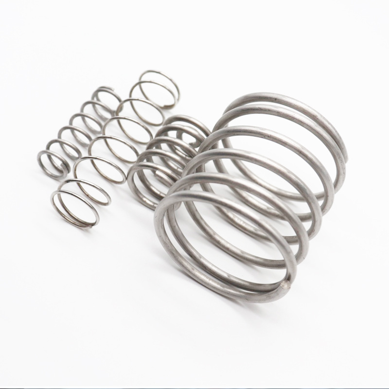 Ressort spiralé à déroulement fluide