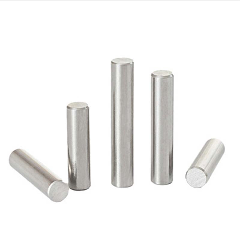 Broche cylindrique en acier inoxydable