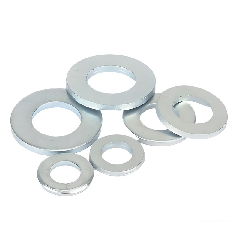 Rondelle plate de grand diamètre extérieur en acier inoxydable