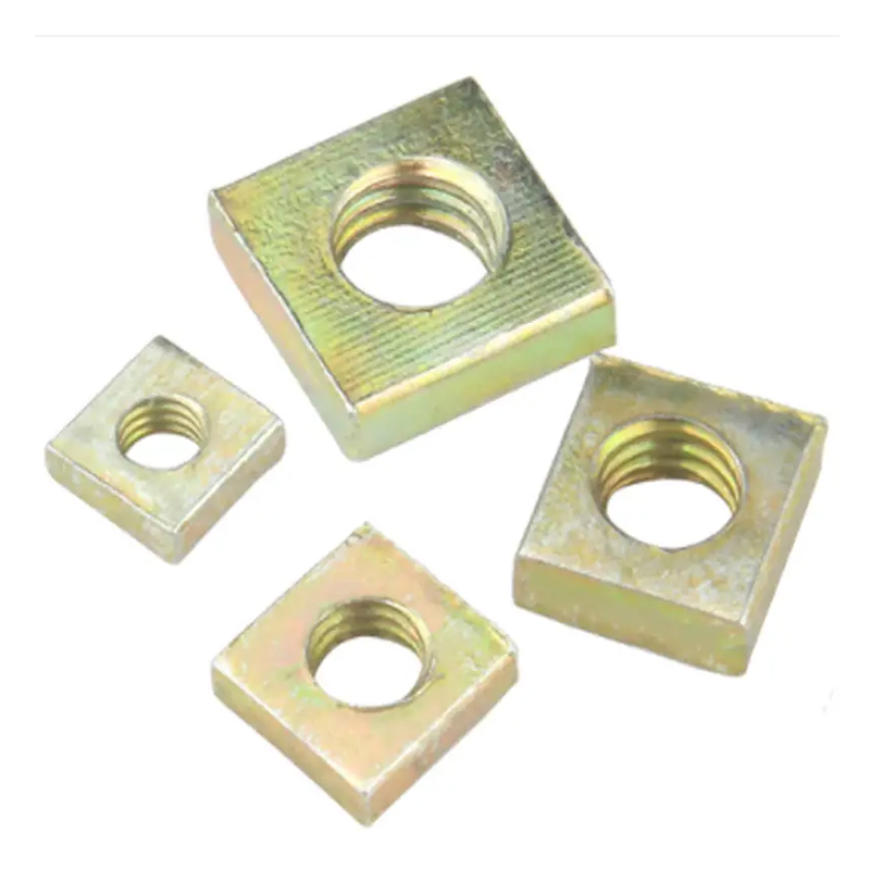 Noix minces carrées en zinc